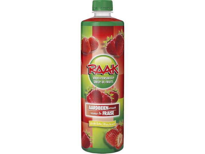 RAAK Aardbeienlimonadesiroop - 750 ml