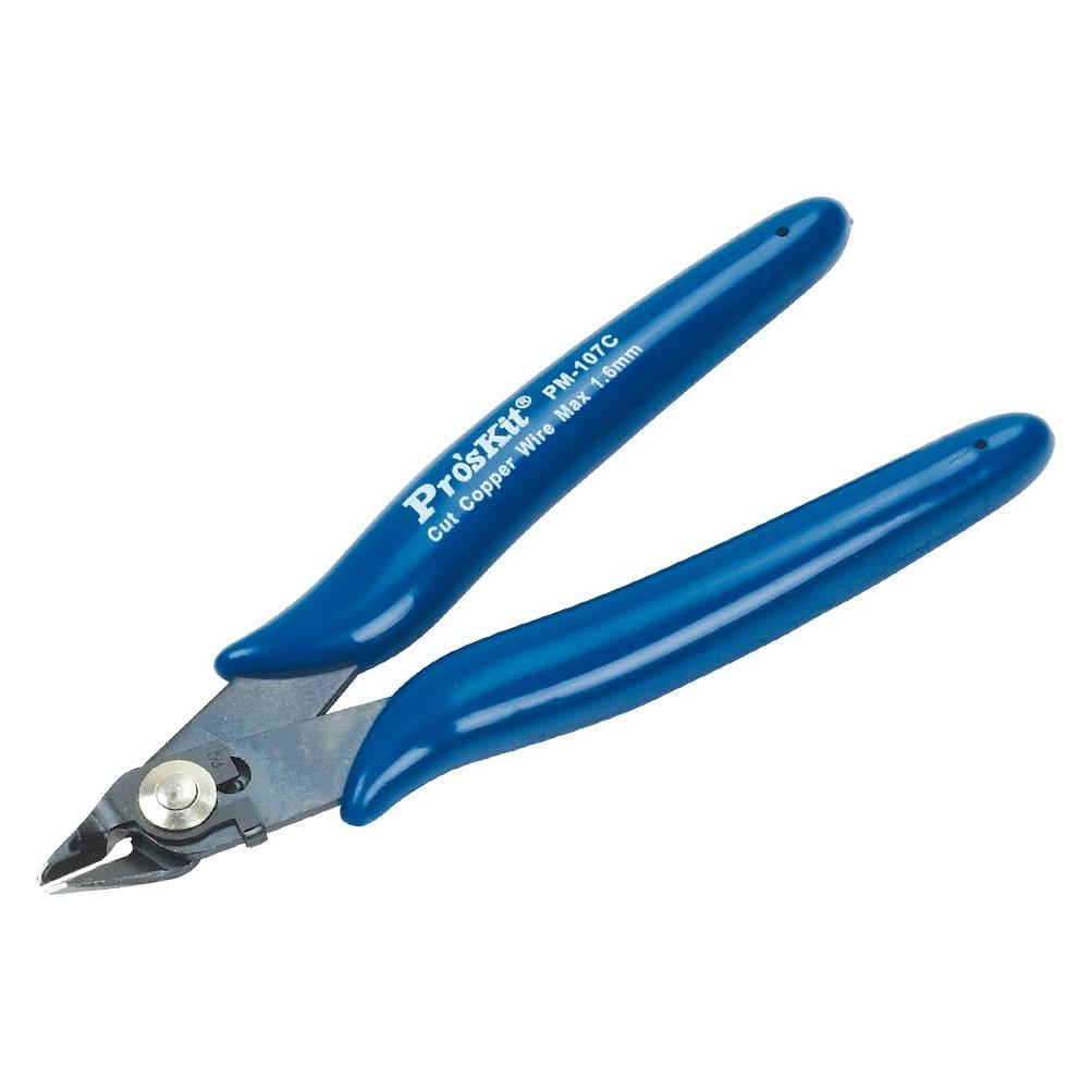 Pro'sKit PM-107C Mikro-Schneidezange - 130 mm - mit Sicherheitsclip - für Kupferdraht (130 mm) (45439485)