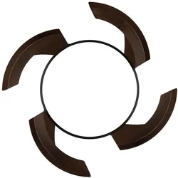 Cecotec EnergySilence Aero 4500, Ventilator, Schwarz, Braun