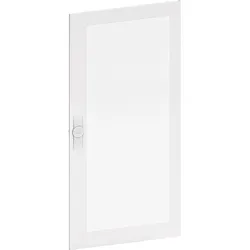 Hager FZ022NM2 Tür, univers, rechts, Multimedia geschlossen RAL9010, f.Schrank IP44 1100x550mm