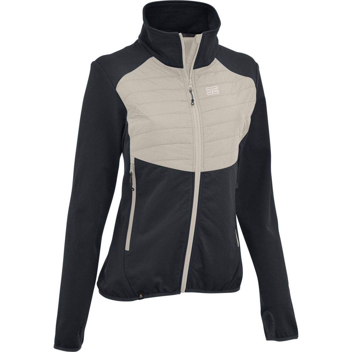 MAUL Sport Karkopf Ultra - Hybrid Steppjacke beige/schwarz (3601) 38 5218000110-3601-38