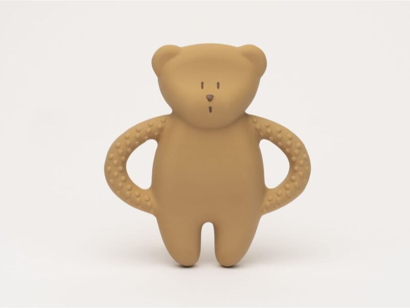 Moonie Natural Teether Cappucino jouet de dentition 1 pcs