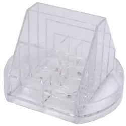 M und M Stifteköcher »Solido Komfort« transparent, 16.4x11.5x13 cm