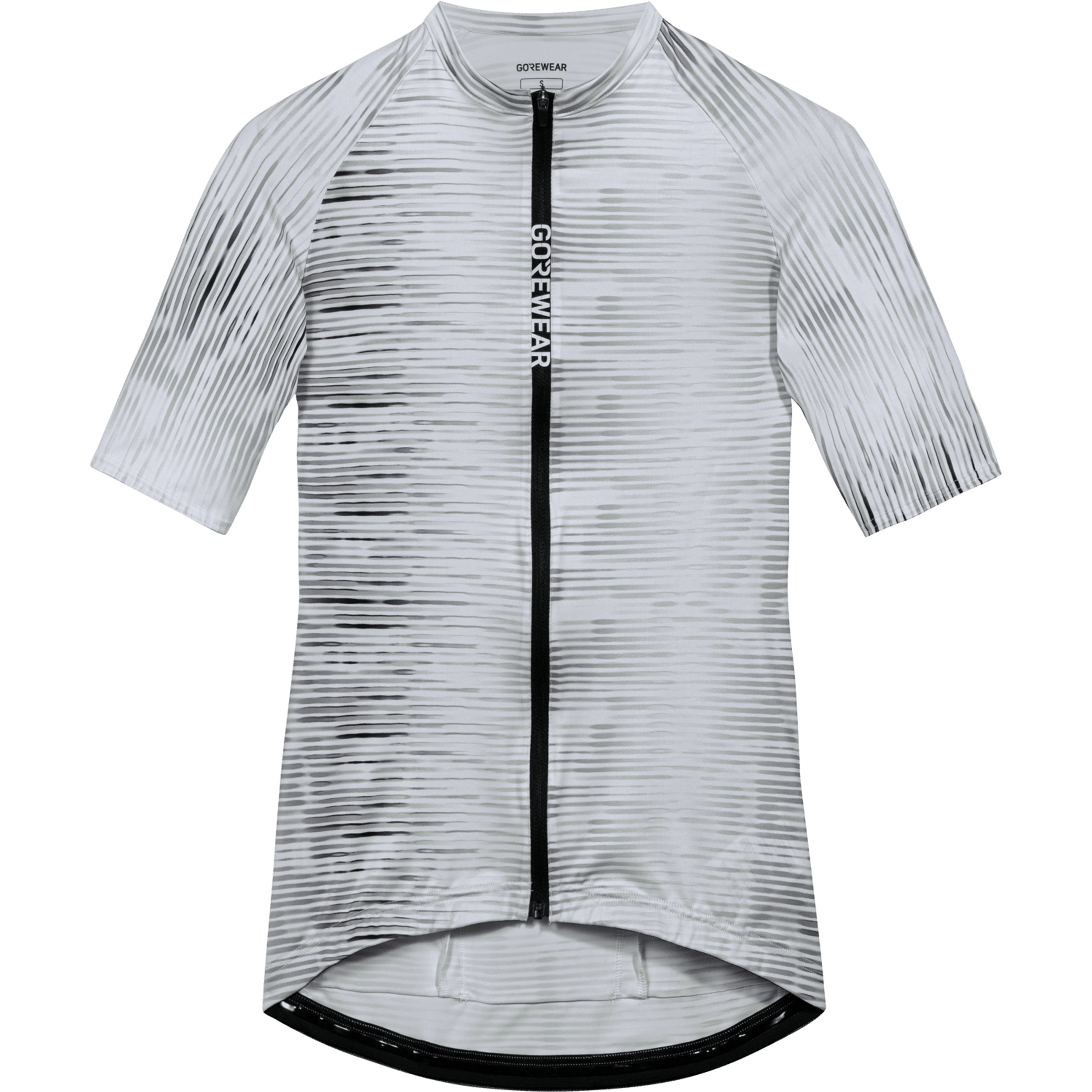 Gore Wear Spinshift Pixel Trikot Damen Radtrikots grau Größe L Gravel | Rennrad Schnell trocknend