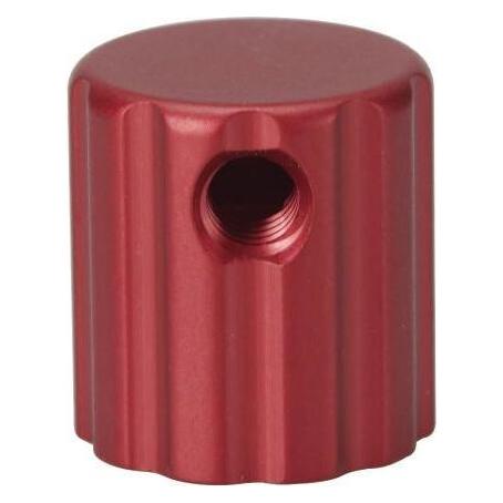 Fox Knob: Rebound Adjust, Extruded, Red, Grip FK (210-22-726)
