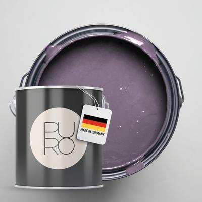 Wandfarbe A.S. CRÉATION "Premium Innenwandfarbe PURO Tuchmatt simple mauve", c2002 simple mauve, 2,5 l 2,5ml, Farben, ideal für Wohnzimmer, Schlafzimmer, Flur und Küche, Farbwelt Violett