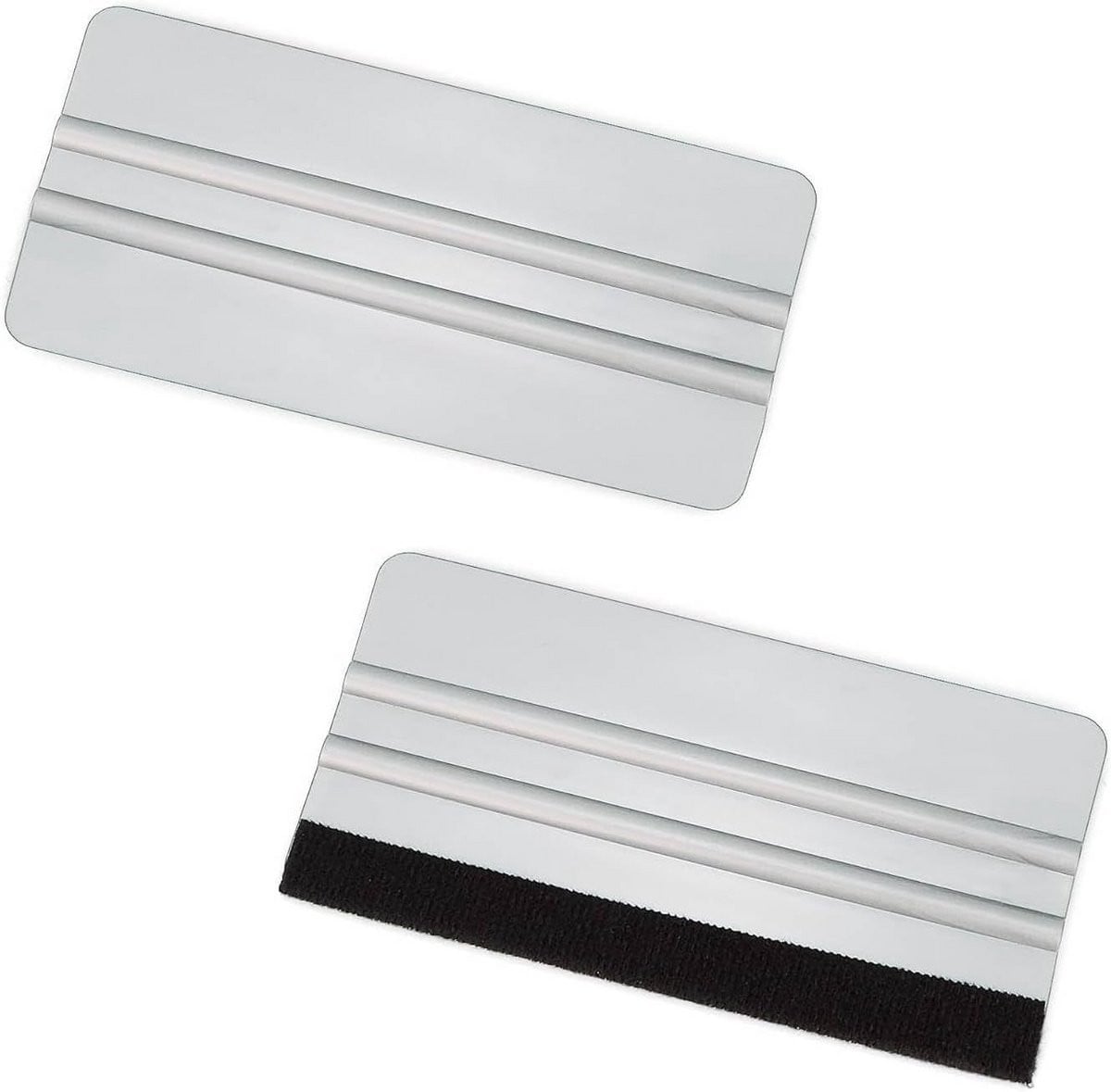 2 stuks Professionele Rakel met Viltrand voor Folie en Vinyl