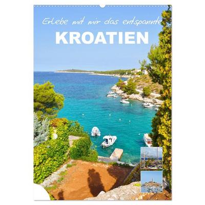Erlebe mit mir das entspannte Kroatien (Wandkalender 2026 DIN A2 hoch), CALVENDO Monatskalender