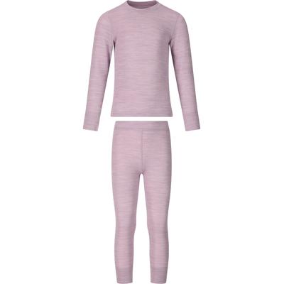 Funktionsshirt ZIGZAG "Terry", Jungen, Gr. 116, flieder, 50% Wolle, 50% Polyester, unifarben, Shirts Funktionsshirt, mit feuchtigkeitsregulierender Eigenschaft