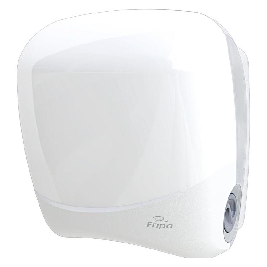 Fripa System-Handtuchrollen-Spender, weiss halbautomatischer Spender, aus Kunststoff, mit Abreissstop (2356008)