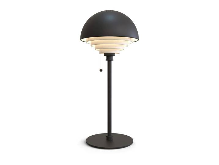 Belid Tischleuchte Motown, Schwarz, Metall, 52 cm, CE, Lampen & Leuchten, Innenbeleuchtung, Tischlampen, Tischlampen