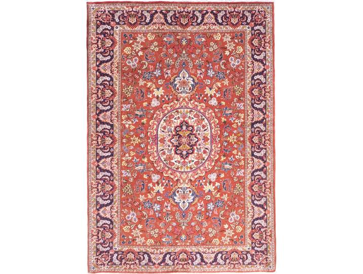 Ghom Teppich 108x154 Handgeknüpft Orientteppich Perserteppich