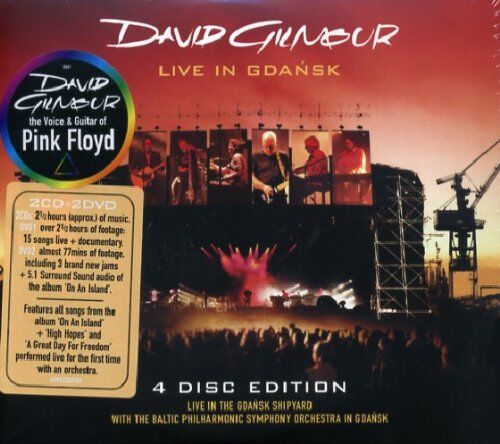David Gilmour - Live in Gdansk [+2 Bonus Dvd] - Preis vom 09.10.2026 07:28:09 h