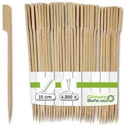 greenbox - Flaggenspieße aus Bambus, 15 cm, unbehandelt, 4800 St.