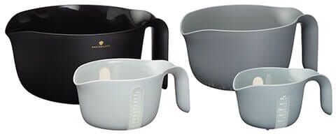 MasterClass Smart Space Multi Function Mixing Bowls Set Of 4