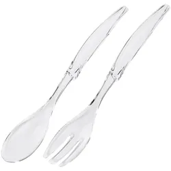 EMSA Salatbesteck Vienna 30 cm transparent