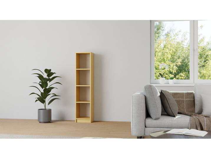 Highboard aus Massivholz Buche