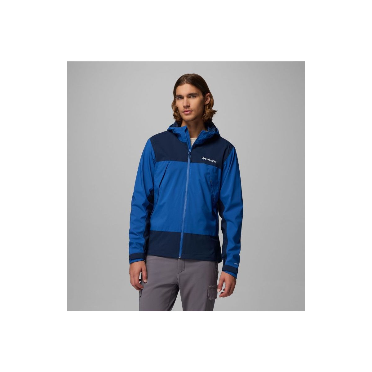 Columbia Boulder Falls Jacket mountain blue, collegiate navy (433) M 211617-2116173-433-M
