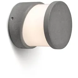 Faro Outdoor Wandleuchte BLOCK 135, E27, IP65, betongrau FAR-74139