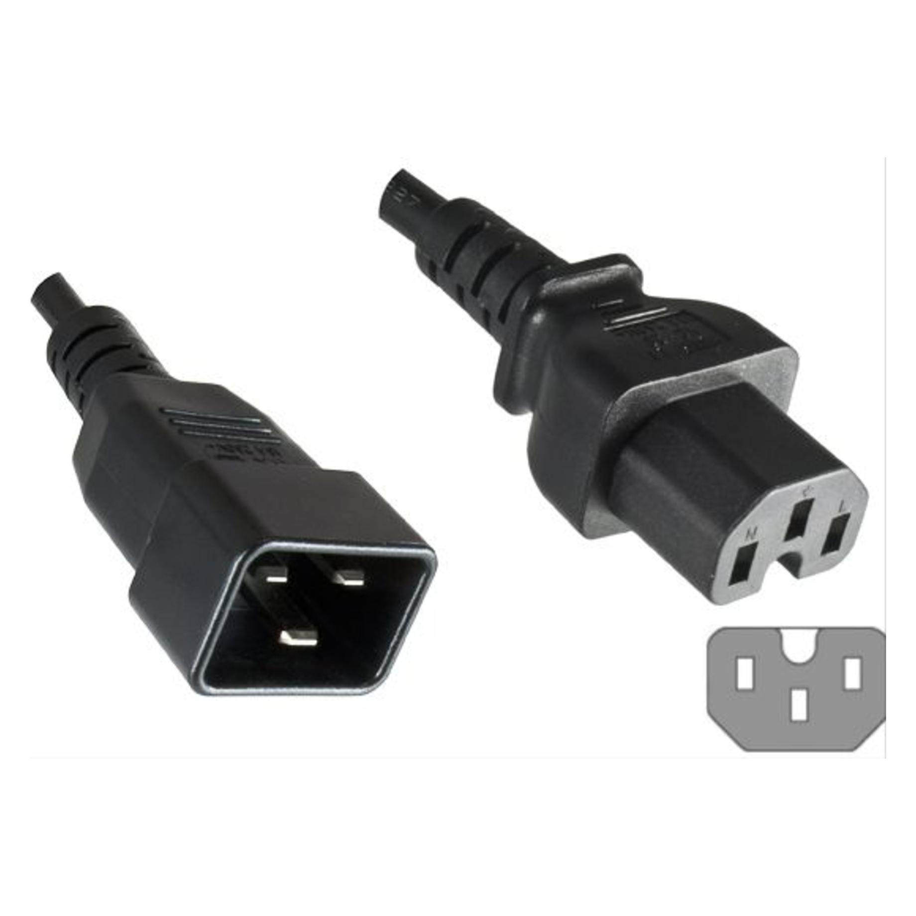 MicroConnect Power Cord C20 - C15 1.8m (1.80 m) (PE152018)