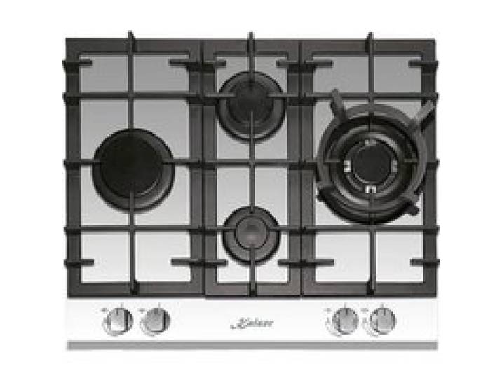 Plaque de cuisson à gaz - Kaiser - KCG 6394w - 60 cm - Verre blanc - Brûleur Wok Turbo