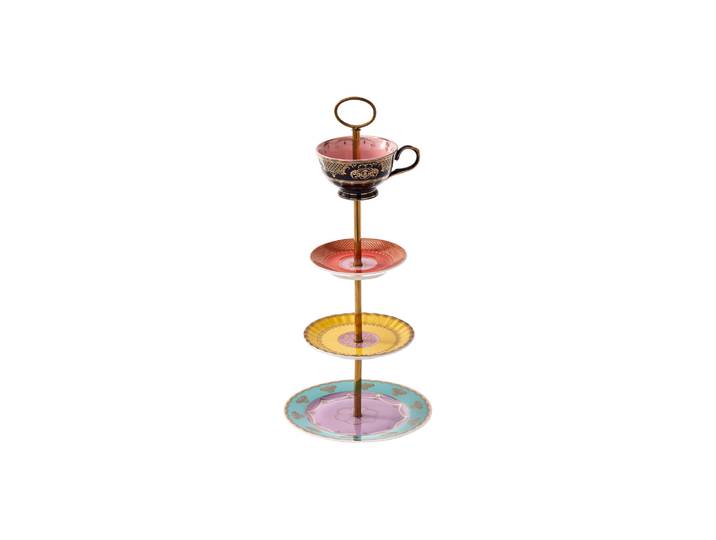 POLSPOTTEN - Serviteur Grandpa - Multicolore - Porcelaine
