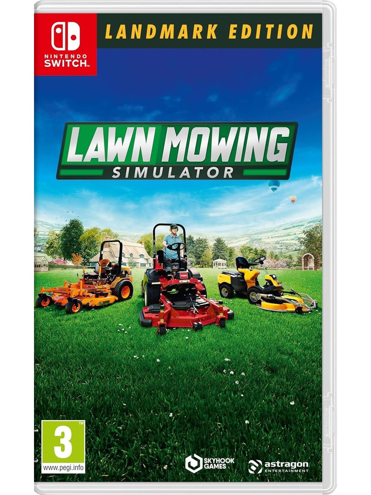 Lawn Mowing Simulator - Landmark Edition - Nintendo Switch - Simulator - PEGI 3