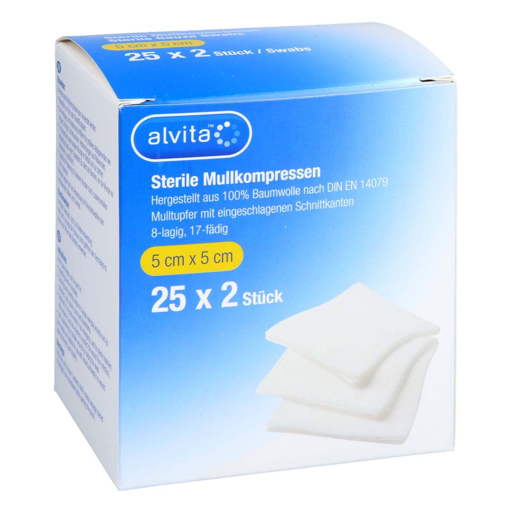 Alliance Healthcare Deutschland GmbH Alvita Ster Mullkom 5cmx5 16811462