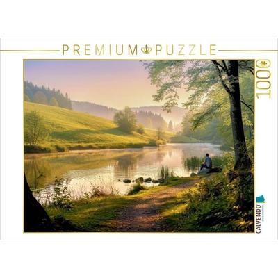 CALVENDO Puzzle Wo Natur zur stillen Kraftquelle wird. | 1000 Teile Lege-Größe 64x48cm Foto-Puzzle für glückliche Stunden, von , Calvendo Puzzle