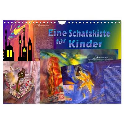 Eine Schatzkiste für Kinder (Wandkalender 2026 DIN A4 quer), CALVENDO Monatskalender