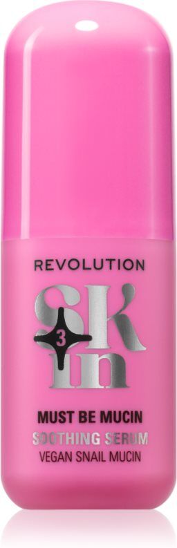 Revolution Skincare Go Gentle Vegan Snail Mucin Soothing Serum soothing serum with moisturising effect 30 ml