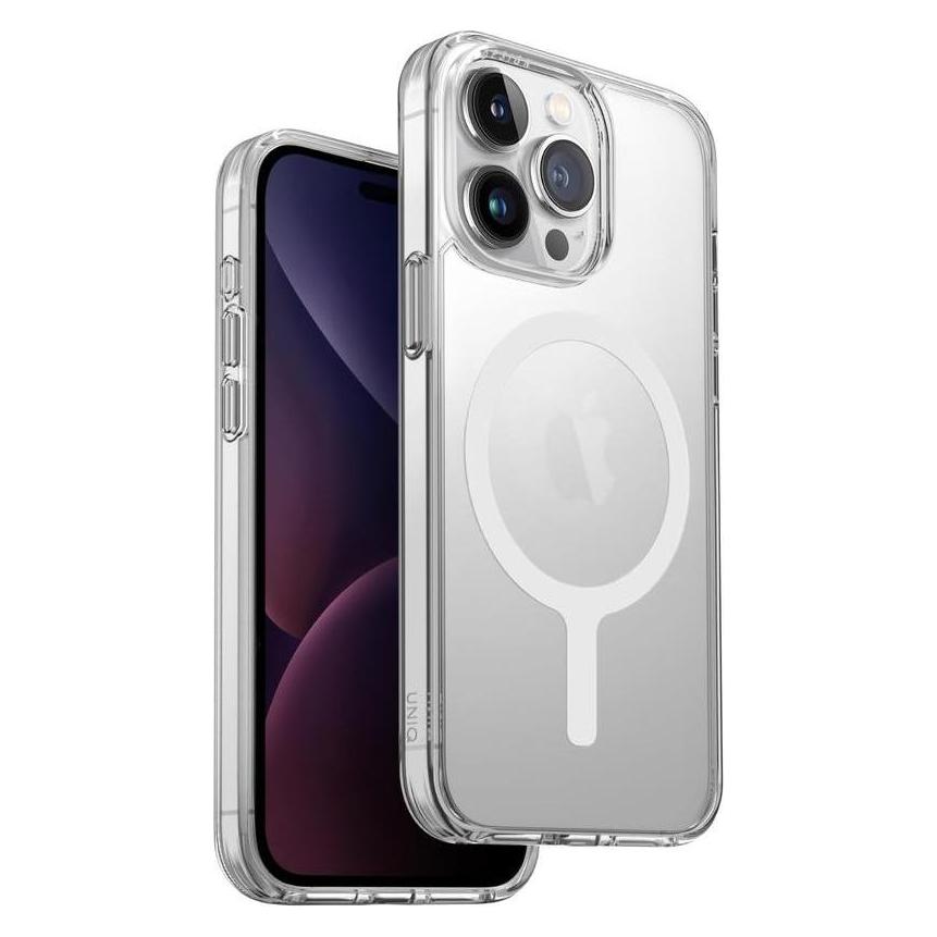 Uniq etui LifePro Xtreme iPhone 15 Pro 6.1" Magclick Charging przeźroczysty/frost clear (Apple iPhone 15 Pro) (1579257259)