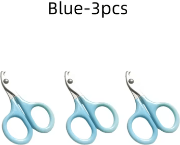 Inspire Picks Professional Pet Nail Clippers Precision Grooming Trimmer For Cats And Small Dogs blue 5pcs