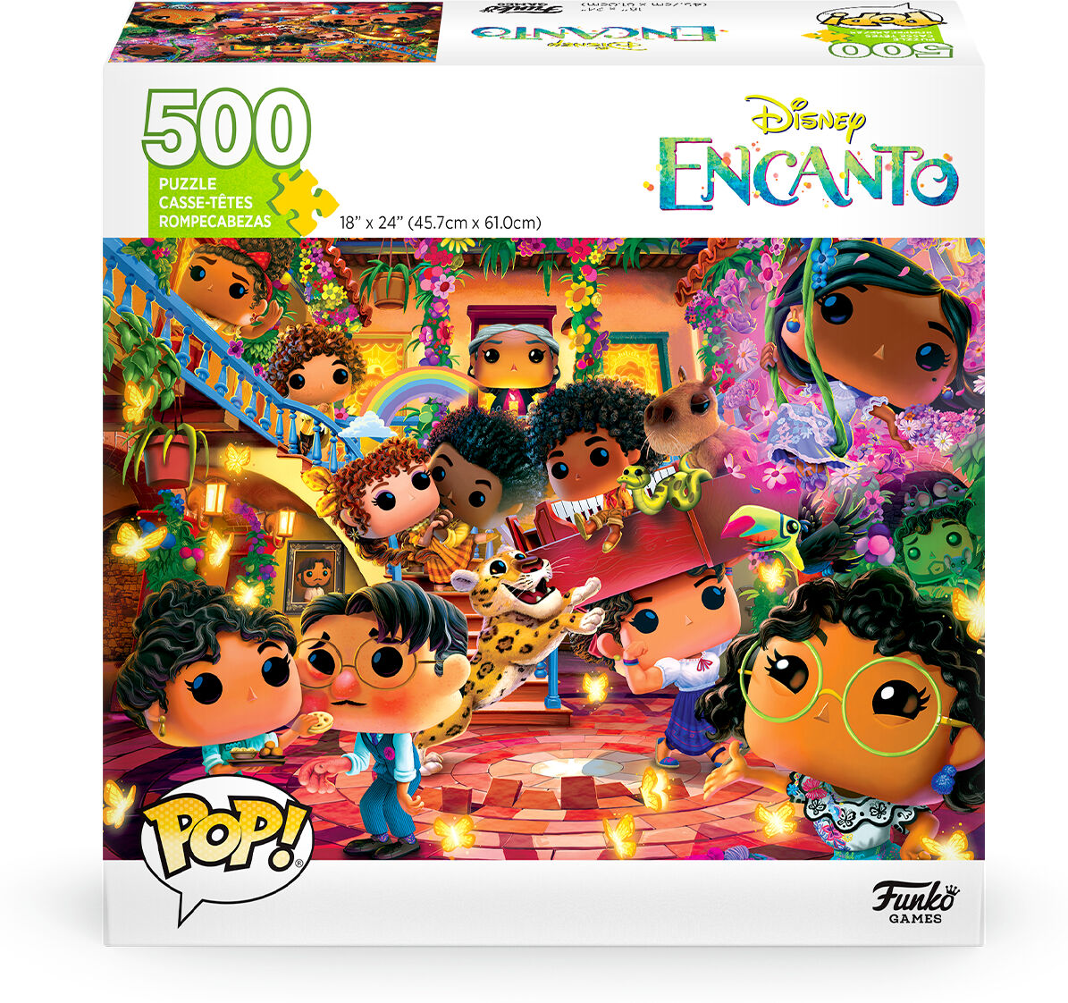 Funko POP! Games Disney Puzzel 500 Pieces-Encanto (Diversen) Nieuw