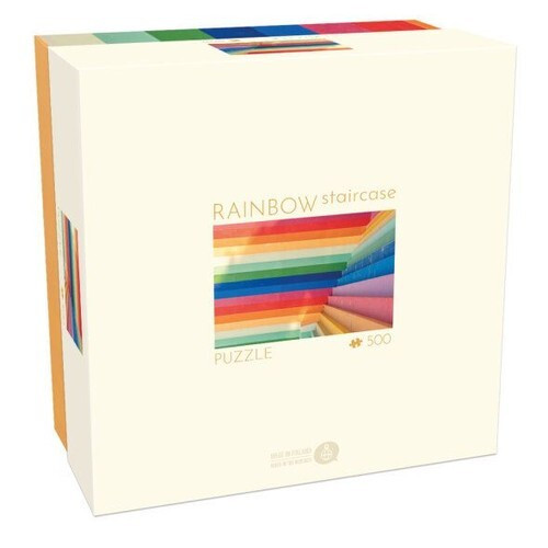 Tactic Puzzel Rainbow Staircase 500 stukjes Kunst