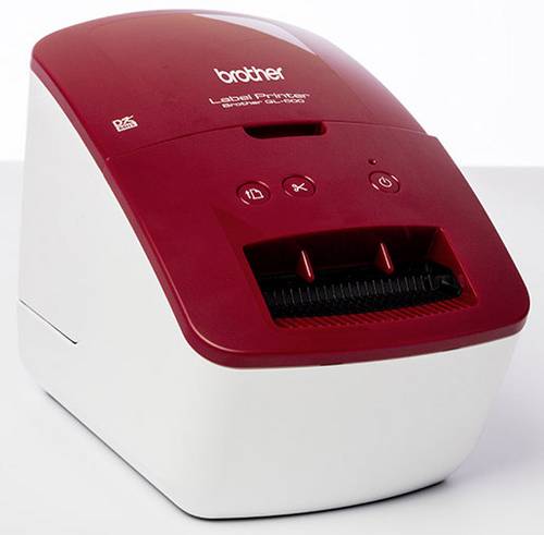Brother QL-600R Etikettendrucker Thermodirekt 300 x 600 dpi Etikettenbreite (max.): 62 mm USB