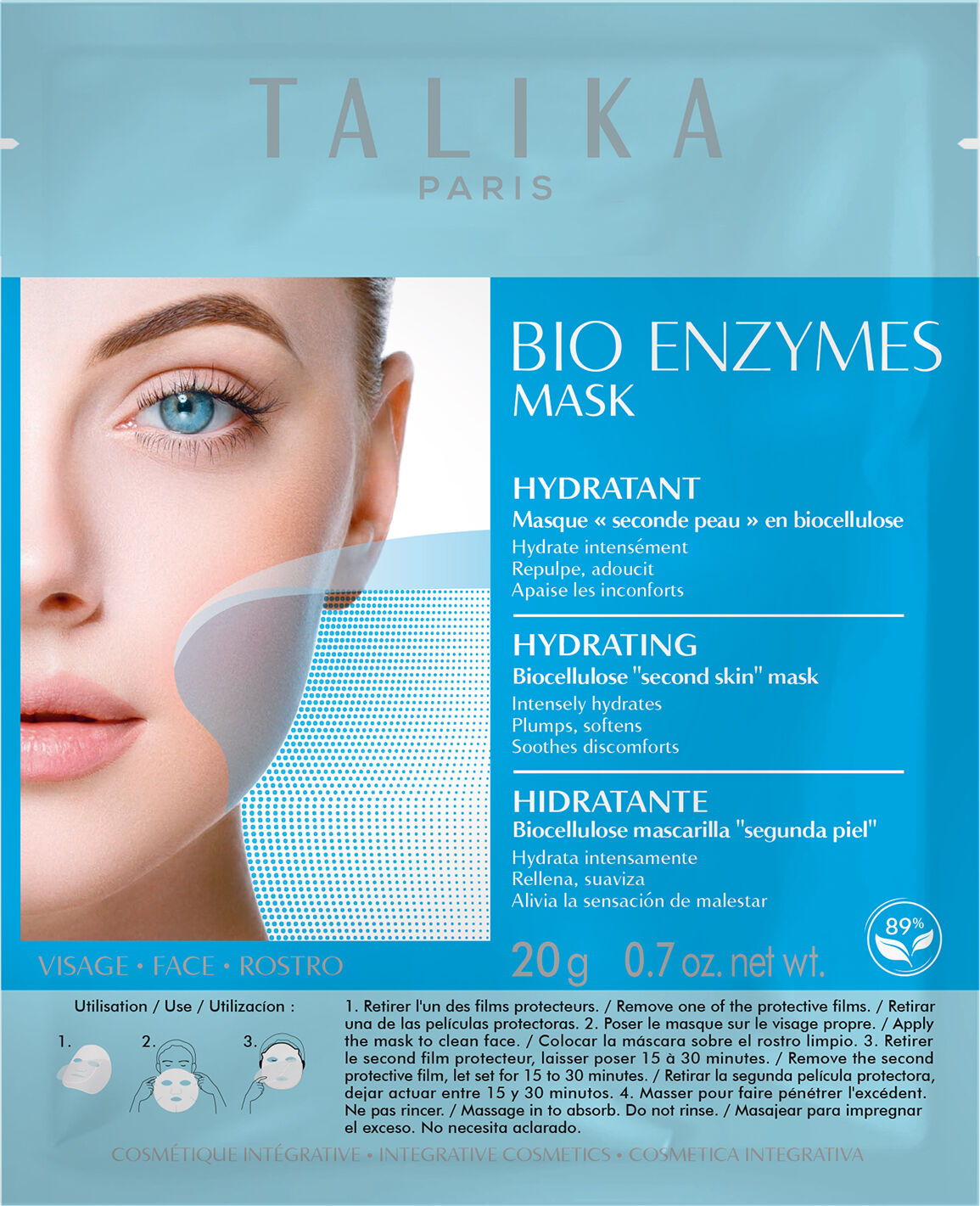 TALIKA Bio Enzymes Hydrating Sheet Mask 20g