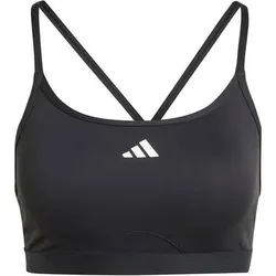 ADIDAS Damen Top Aeroreact Training 3-Streifen, Größe XL in Schwarz Schwarz
