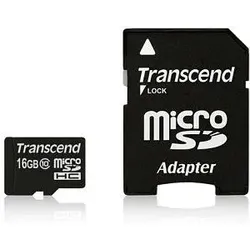 Transcend 16GB microSDHC Class 10 UHS-I MLC Klasse 10