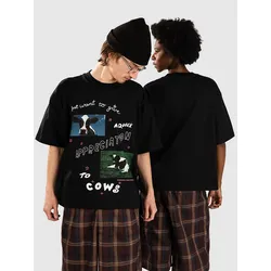Jungles Jungles Cow Appreciation T-Shirt black Gr. XL