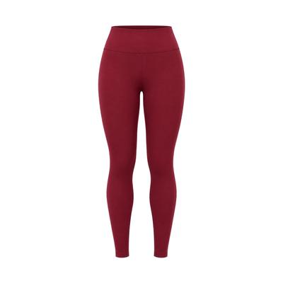 Leggings FABLETICS "Fabletics Tights DEFINE HIGH-WAISTED LEGGING", Damen, Gr. XL, Normalgrößen, rot (spice), Sportlich, regular fit, Hosen Leggings, mit hohem Bund