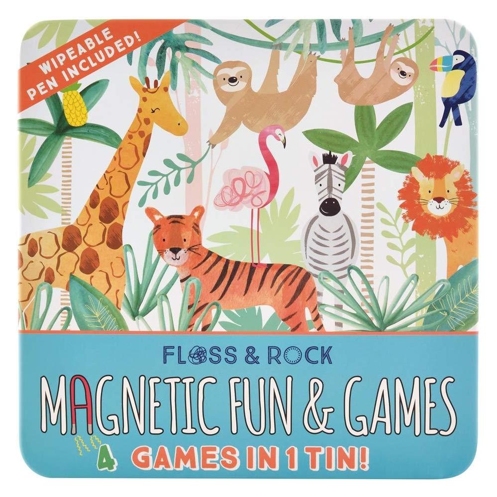 Rock Floss & Magnetic - Spiel- und Spass-Sammlung - Dschungel-Motiv - Mehrfarbig (Deutsch) (33330369)