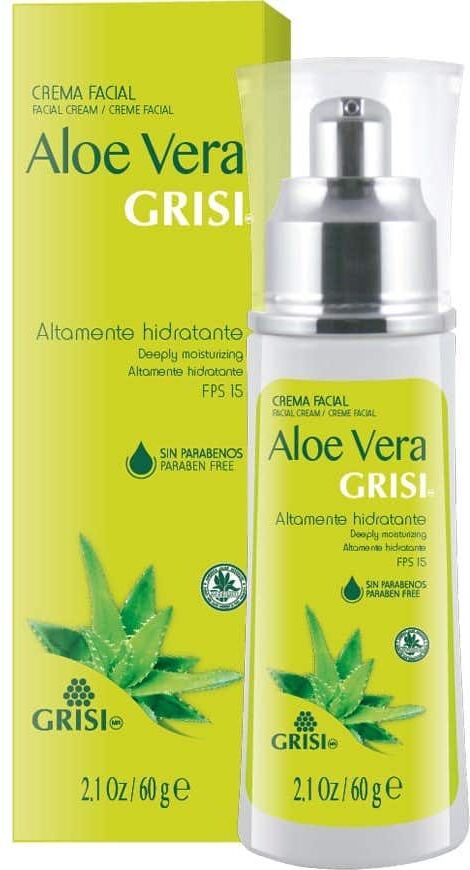 Grisi crema facial hidratante aloe vera 60ml