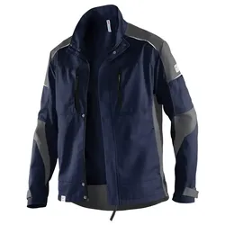 Arbeitsjacke "ACTIVIQ" - M - marine/schwarz