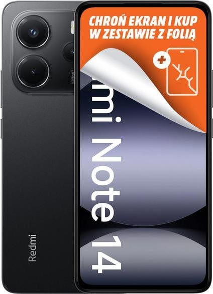 Xiaomi Redmi Note 14 4G Smartphone 8/256GB Zwart