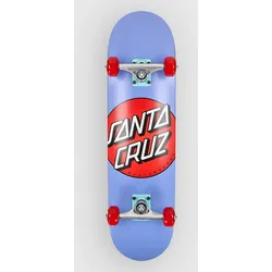 Santa Cruz Spotlight Dot Mini 7.75" Skateboard blue / red Gr. Uni