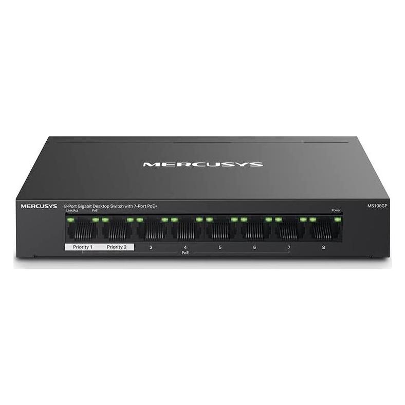 Mercusys MS108GP (8 Ports) (MS108GP)