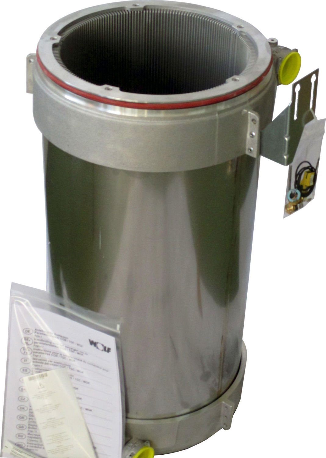 Chambre de combustion Wolf L710 8613713 pour CGB-75/100 à partir de 02/11