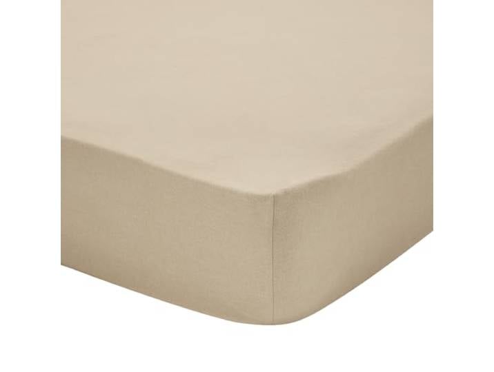 Drap Housse\, Frisson Sesame\, 180x200 Bonnet 30\, Essix\, Beige