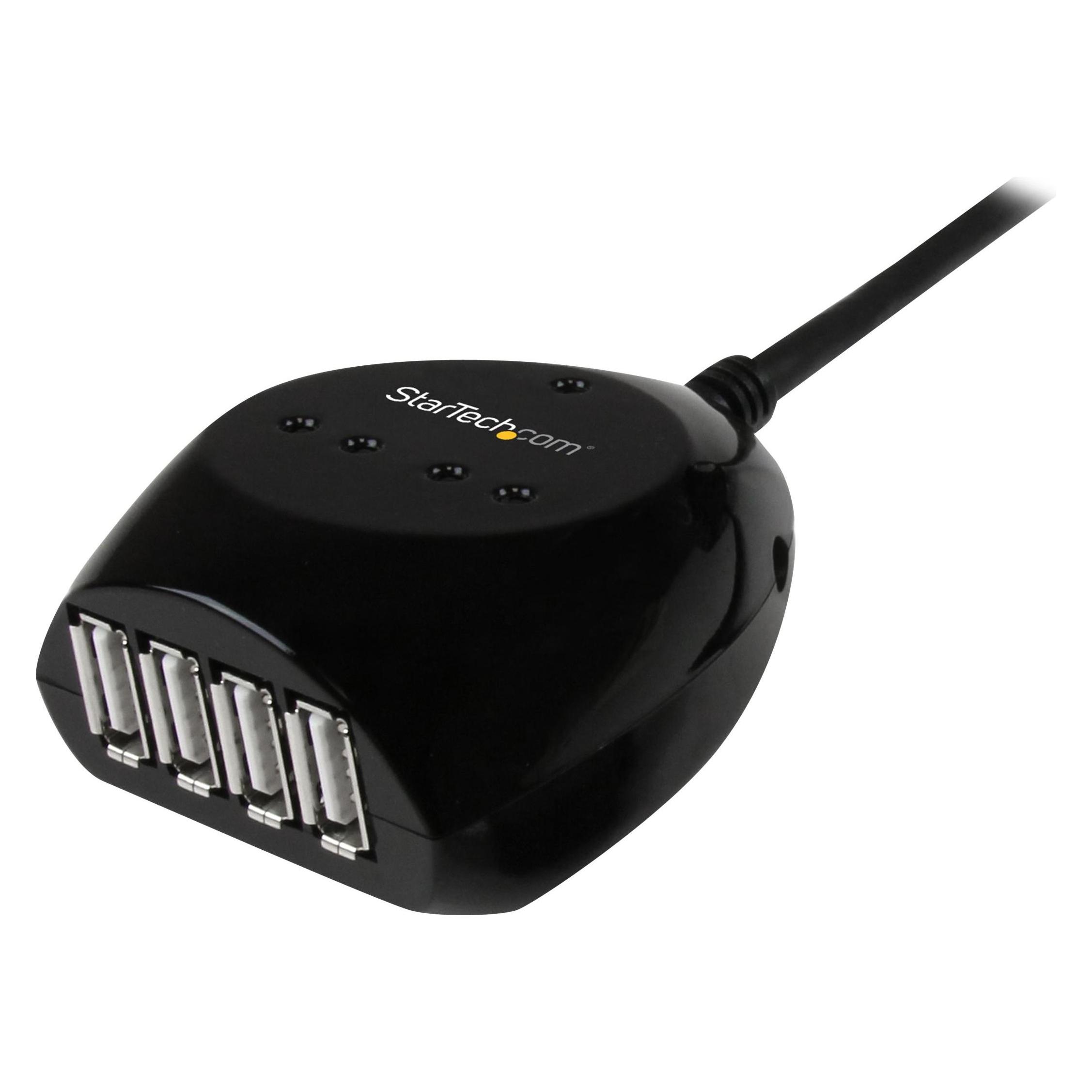StarTech USB A - 4 x USB A (USB-A, 4 Ports) (USB2EXT4P15M)